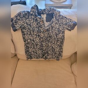 Caribbean Joe button down tee size 3